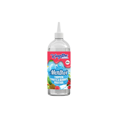 Kingston 500ml Shortfill 0mg (70VG/30PG) - Flavour: Menthol