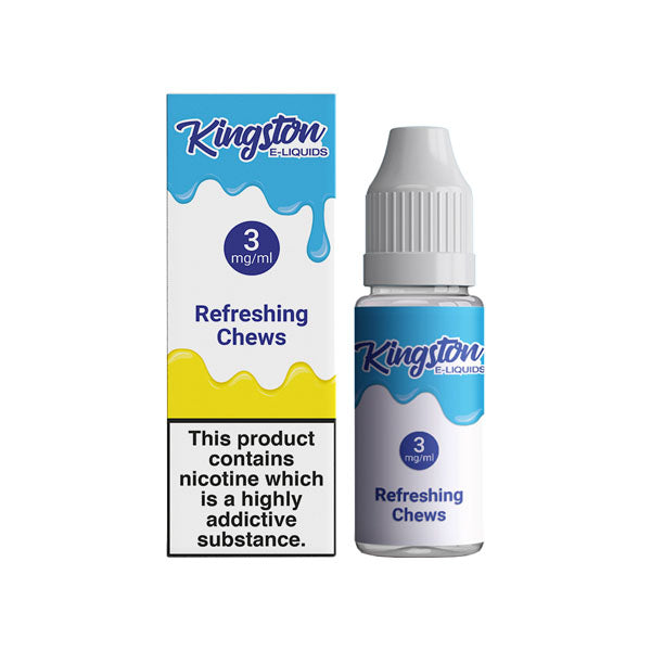Kingston 3mg 10ml E-liquids (50VG/50PG) - Flavour: Menthol