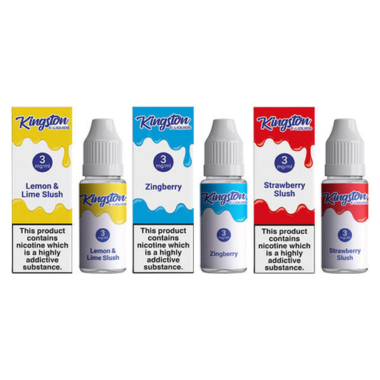 Kingston 3mg 10ml E-liquids (50VG/50PG) - Flavour: Menthol