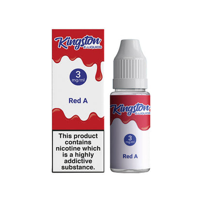 Kingston 6mg 10ml E-liquids (50VG/50PG) - Flavour: Blackcurrant Chill