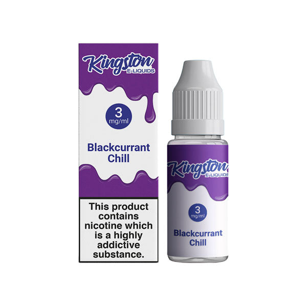 Kingston 6mg 10ml E-liquids (50VG/50PG) - Flavour: Black Aniseed