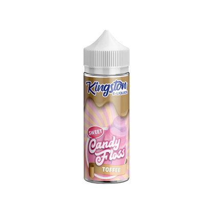 Kingston Sweet Candy Floss 120ml Shortfill 0mg (70VG/30PG) - Flavour: Strawberry Candy Floss