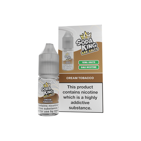 5mg Soda King Bar SALTS Nic Salts 10ml - (50VG/50PG) - Flavour: Gummy Bear