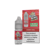 5mg Soda King Bar SALTS Nic Salts 10ml - (50VG/50PG) - Flavour: Strawberry Raspberry Cherry