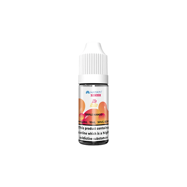 10mg Hayati Pro Max Nic Salts 10ml - Flavour: Strawberry Watermelon Bubblegum