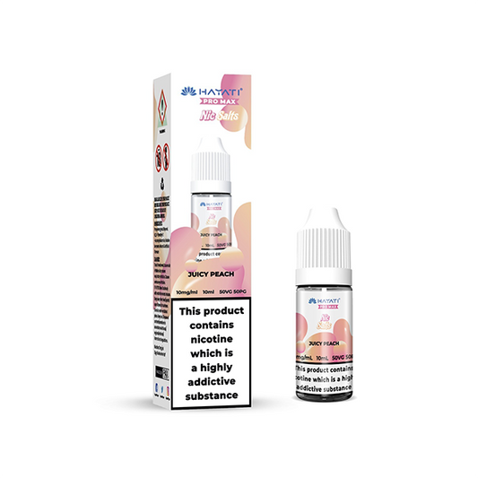 10mg Hayati Pro Max Nic Salts 10ml - Flavour: Lemon Peach Passionfruit
