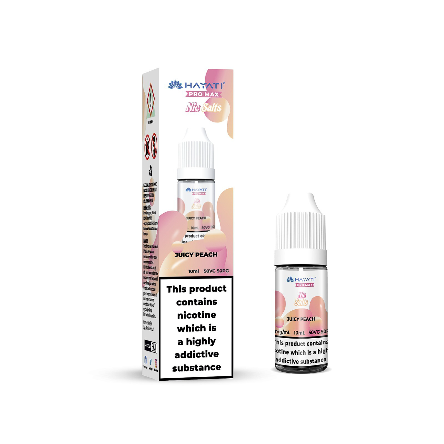 20mg Hayati Pro Max Nic Salts 10ml - Flavour: Blueberry Cherry Cranberry