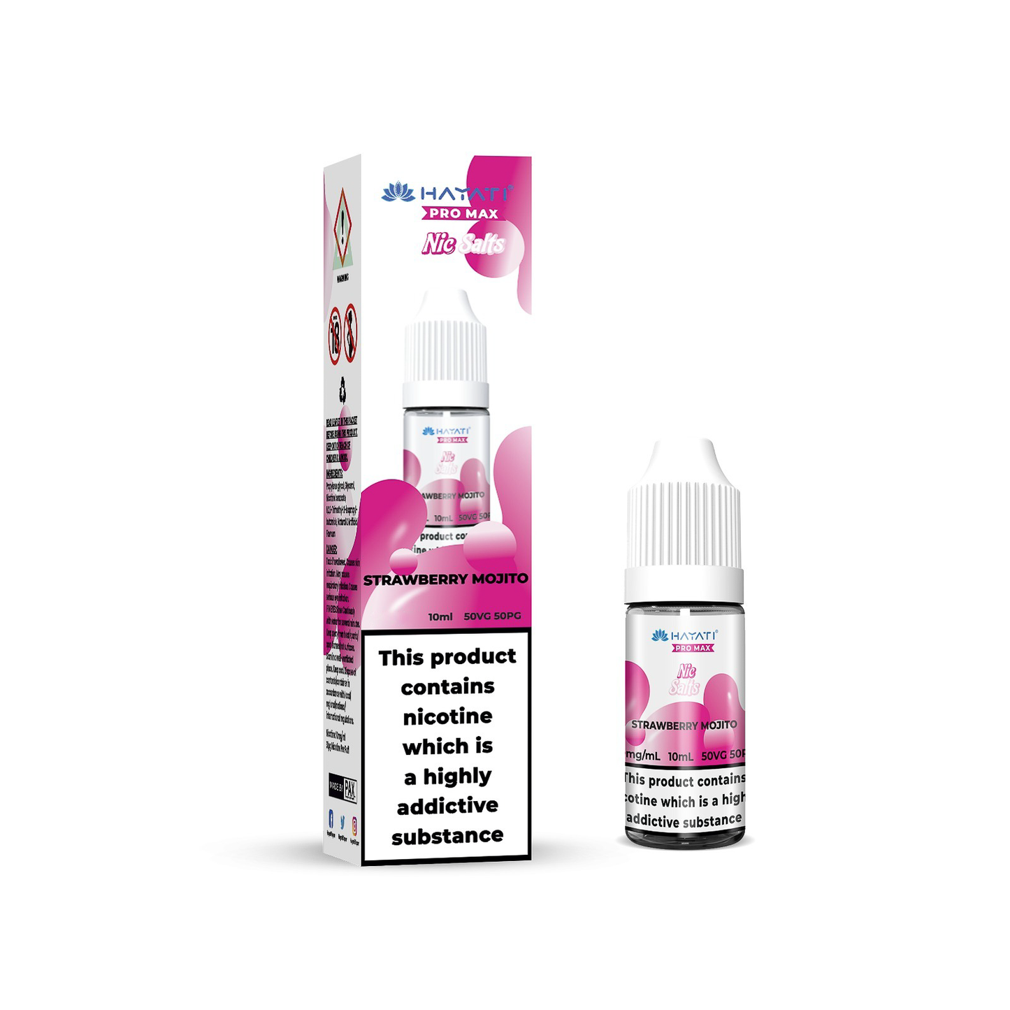 20mg Hayati Pro Max Nic Salts 10ml - Flavour: Kiwi Grape Raspberry
