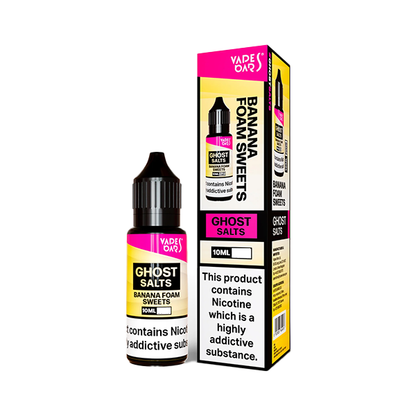 20mg Ghost Salts Nic Salts 10ml - Flavour: Strawberry Raspberry Cherry