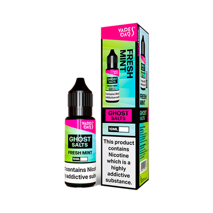 20mg Ghost Salts Nic Salts 10ml - Flavour: Strawberry Raspberry Cherry