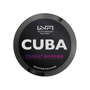 43mg CUBA Black Nicotine Pouches - 25 Pouches - Flavour: Apple Juice