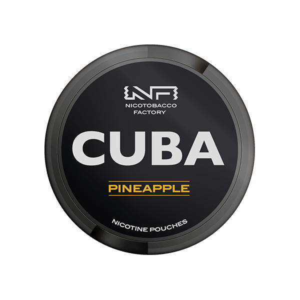 43mg CUBA Black Nicotine Pouches - 25 Pouches - Flavour: Cola