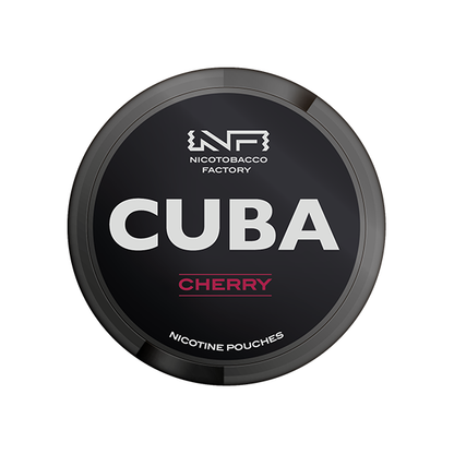 43mg CUBA Black Nicotine Pouches - 25 Pouches - Flavour: Cola