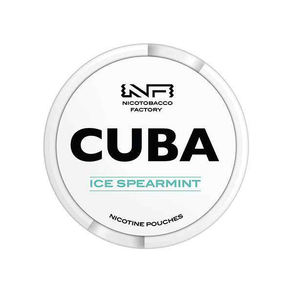 16mg CUBA White Nicotine Pouches - 25 Pouches - Flavour: Blackcurrant
