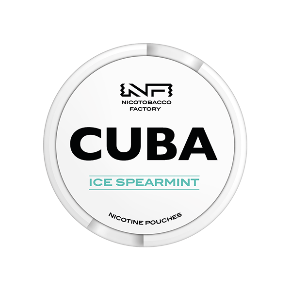 16mg CUBA White Nicotine Pouches - 25 Pouches - Flavour: Cola