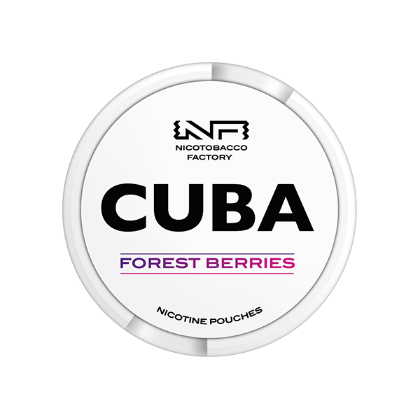 16mg CUBA White Nicotine Pouches - 25 Pouches - Flavour: Ice Spearmint