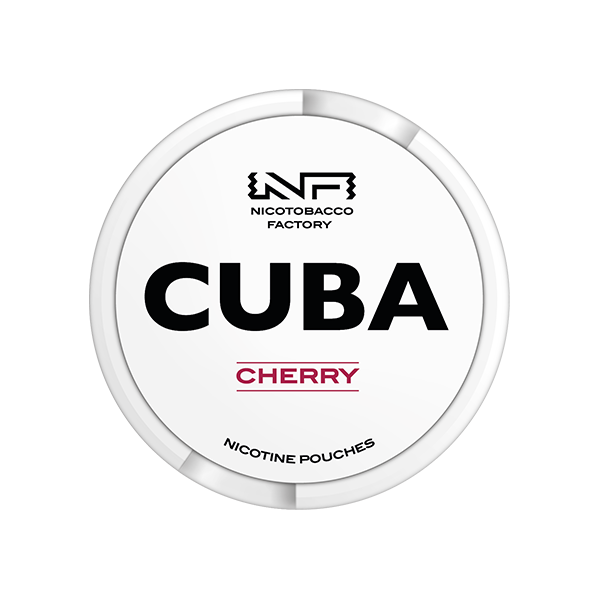 16mg CUBA White Nicotine Pouches - 25 Pouches - Flavour: Blackcurrant