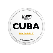 16mg CUBA White Nicotine Pouches - 25 Pouches - Flavour: Double Fresh