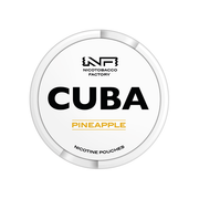 16mg CUBA White Nicotine Pouches - 25 Pouches - Flavour: Peach