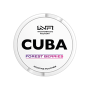 16mg CUBA White Nicotine Pouches - 25 Pouches - Flavour: Apple Juice