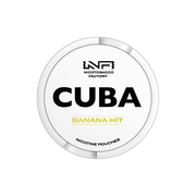 16mg CUBA White Nicotine Pouches - 25 Pouches - Flavour: Apple Juice