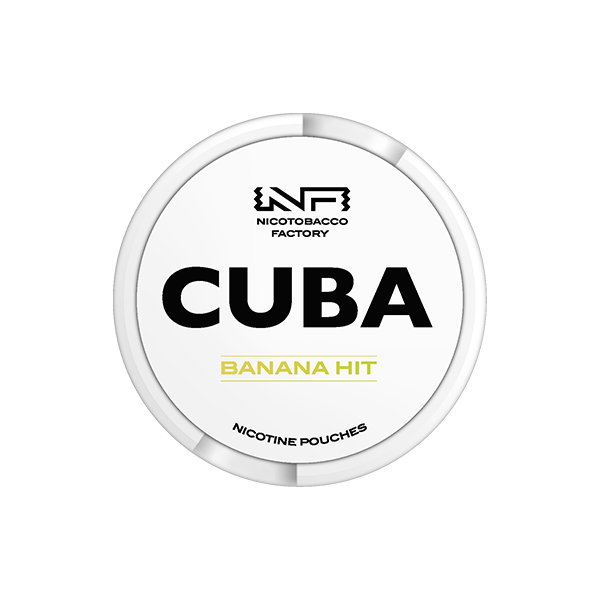 16mg CUBA White Nicotine Pouches - 25 Pouches - Flavour: Peach