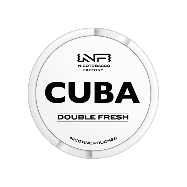 16mg CUBA White Nicotine Pouches - 25 Pouches - Flavour: Peach