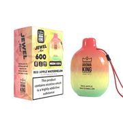 0mg Aroma King Jewel Mini Disposable Vape Device 600 Puffs - Flavour: Valentine Fruit