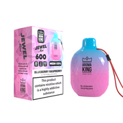 0mg Aroma King Jewel Mini Disposable Vape Device 600 Puffs - Flavour: Vimto Crush