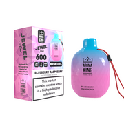 0mg Aroma King Jewel Mini Disposable Vape Device 600 Puffs - Flavour: Triple Berry