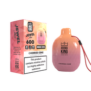 0mg Aroma King Jewel Mini Disposable Vape Device 600 Puffs - Flavour: Vimto Crush