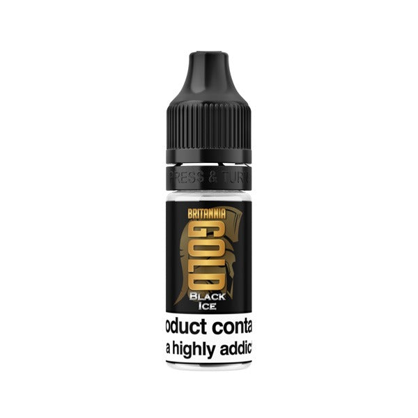 Britannia Gold 12mg 10ml E-Liquids (40VG/60PG) - Flavour: Black Liquorice