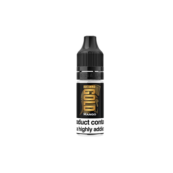 Britannia Gold 18mg 10ml E-Liquids (40VG/60PG) - Flavour: Mango