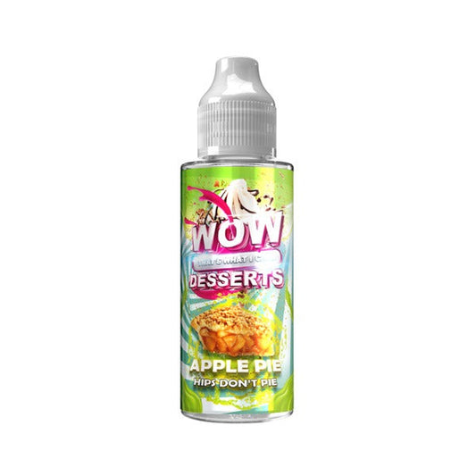 Wow That's What I Call Desserts 100ml Shortfill 0mg (70VG/30PG) - Flavour: Apple Pie