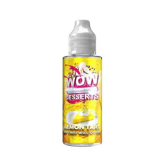 Wow That's What I Call Desserts 100ml Shortfill 0mg (70VG/30PG) - Flavour: Lemon Tart