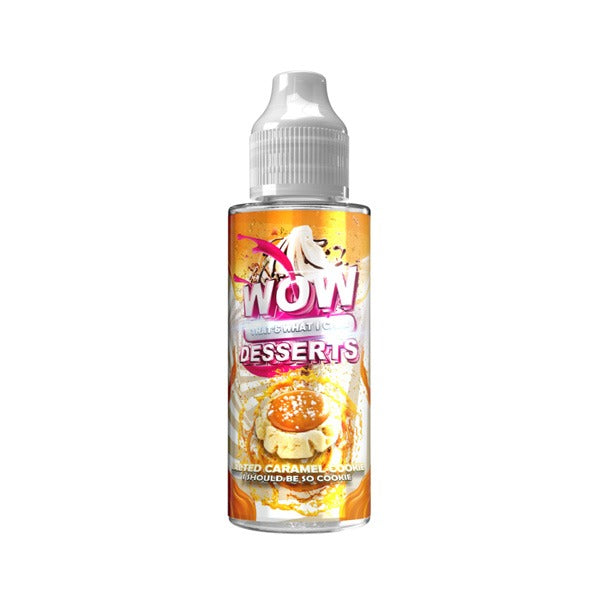 Wow That's What I Call Desserts 100ml Shortfill 0mg (70VG/30PG) - Flavour: Sticky Toffee Pudding