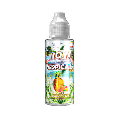 Wow That's What I Call Tropical 100ml Shortfill 0mg (70VG/30PG) - Flavour: Lil-tee