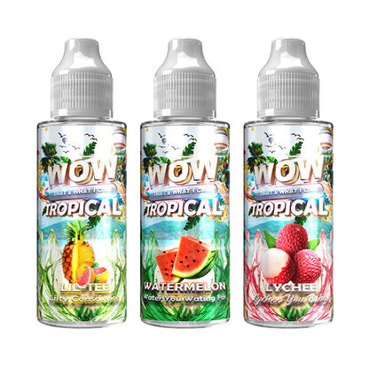 Wow That's What I Call Tropical 100ml Shortfill 0mg (70VG/30PG) - Flavour: Lychee