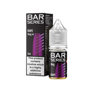 10mg Bar Series 10ml Nic Salts (50VG/50PG) - Flavour: Strawberry Watermelon Bubblegum