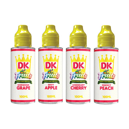DK Fruits 100ml Shortfill 0mg (70VG/30PG) - Flavour: Luscious Lemon