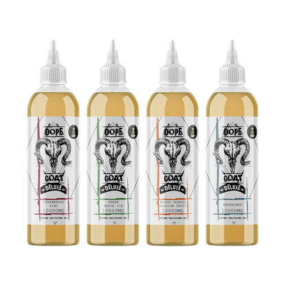 Dope Goat Deluxe 10,000 CBD + CBG E-liquid 250ml (70VG/30PG) - Flavour: Strawberry Kiwi