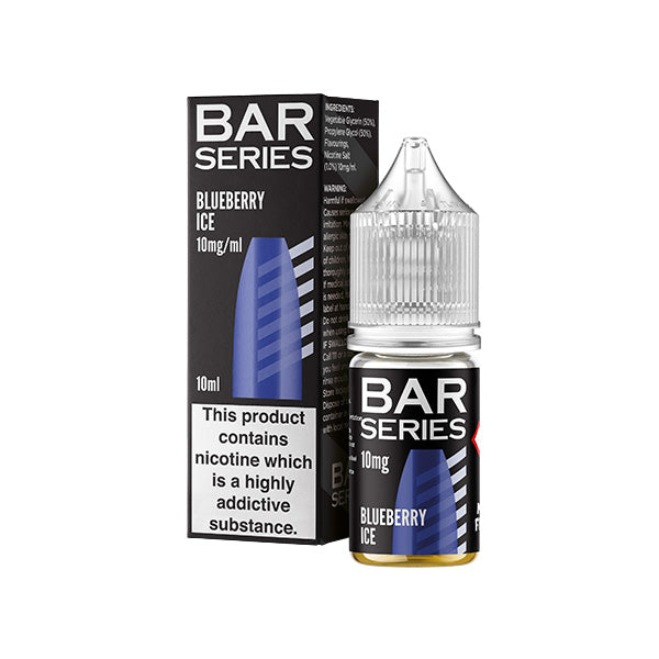 10mg Bar Series 10ml Nic Salts (50VG/50PG) - Flavour: Energy Ice