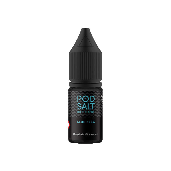 11mg Pod Salt Core 10ml Nic Salts (50VG/50PG) - Flavour: Lemon & Lime Ice
