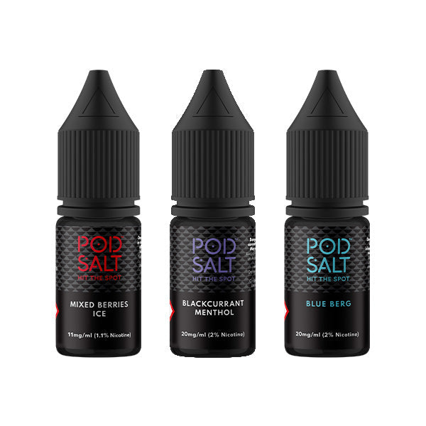 11mg Pod Salt Core 10ml Nic Salts (50VG/50PG) - Flavour: Cherry Ice