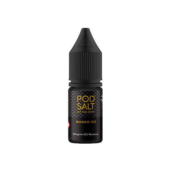 11mg Pod Salt Core 10ml Nic Salts (50VG/50PG) - Flavour: Lemon & Lime Ice