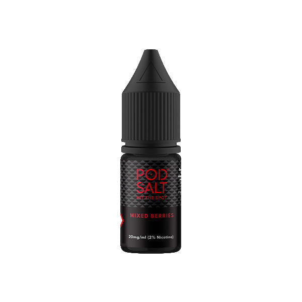 11mg Pod Salt Core 10ml Nic Salts (50VG/50PG) - Flavour: Lemon & Lime Ice