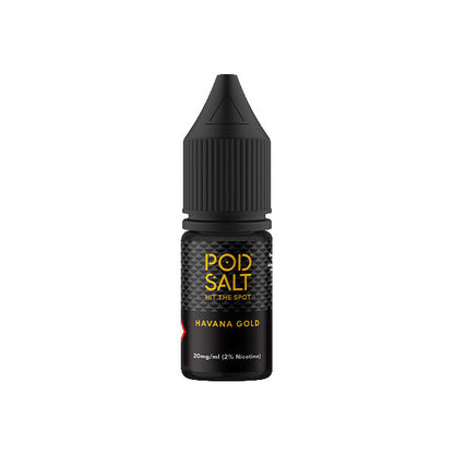 20mg Pod Salt Core 10ml Nic Salt (50VG/50PG) - Flavour: Peach Ice