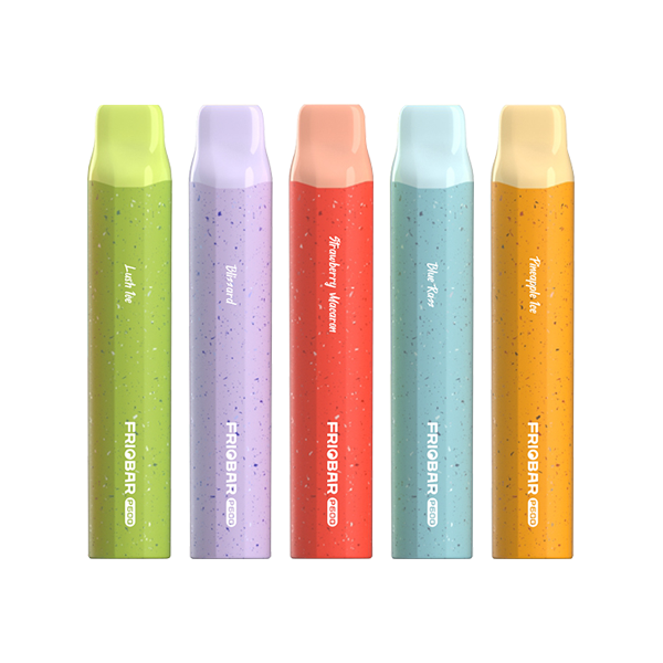 20mg Friobar P600 Disposable Vaping Device 600 Puffs - Flavour: Blizzard