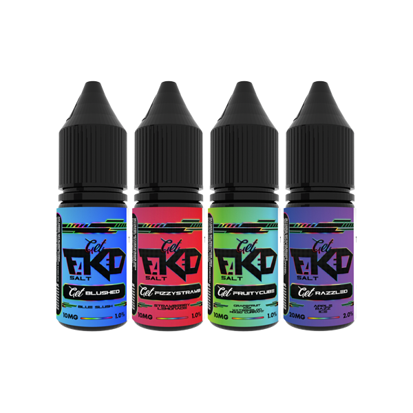 10mg Get Faked Salts 10ml Nic Salts (50VG/50PG) - Flavour: Get Vimberry