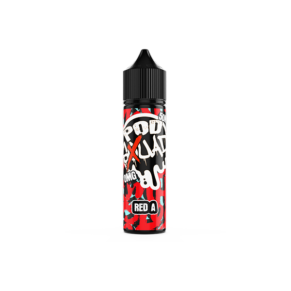 0mg PodSquad 50ml E-liquid (50VG/50PG) - Flavour: Strawberry